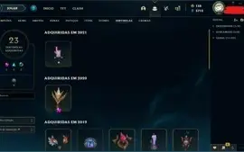 Unranked / 353 Skins / Conta desde 2012 / Quase todos champs