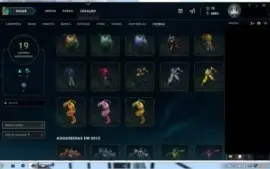 Conta Season1 180 Skins Full Champs