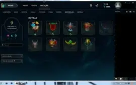 Conta Season1 180 Skins Full Champs