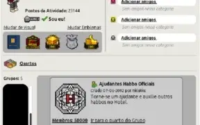 Conta Habbo 2009+Emblemas+Placar 23k
