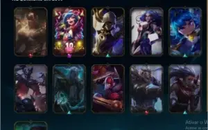 Conta LOL Diamante 4 70%winrate