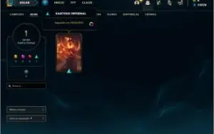 Conta ouro 1 com 1 skin e 21 champs ( MAIN JG ) Karthus