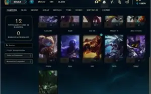 Conta ouro 1 com 1 skin e 21 champs ( MAIN JG ) Karthus