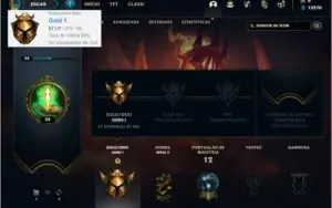 Conta ouro 1 com 1 skin e 21 champs ( MAIN JG ) Karthus