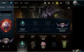 Conta LoL, Challenger season passada, 4825RP, mmr D1