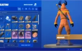Conta de Fortnite Season 3 com skins compradas e com Ikonik
