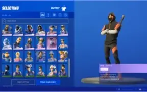 Conta de Fortnite Season 3 com skins compradas e com Ikonik