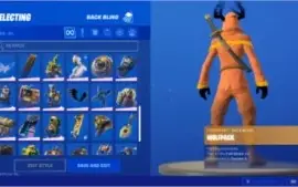Conta de Fortnite Season 3 com skins compradas e com Ikonik