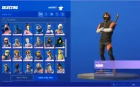 Conta de Fortnite Season 3 com skins compradas e com Ikonik
