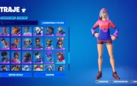 Conta fortnite mais de 80 skins
