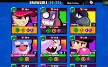 Conta Brawl stars 33k, muito boa