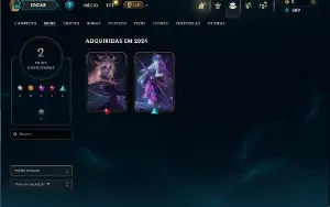 Esmeralda 4 com 23 Champs e 2 Skins