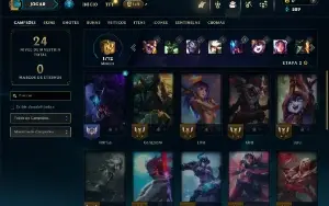 Esmeralda 4 com 23 Champs e 2 Skins