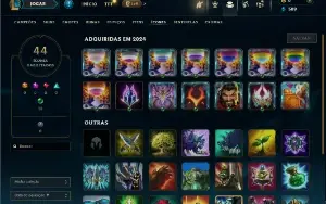 Esmeralda 4 com 23 Champs e 2 Skins