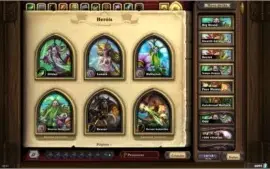 Conta Hearthstone- 200 Lendárias- Todos heróis dourados