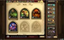Conta Hearthstone- 200 Lendárias- Todos heróis dourados