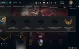 Conta lol 368 skins, lvl 151, gold ultima temporada