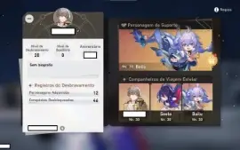 Honkai: Star Rail - Seele + Arma Na Noite + Bailu
