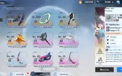 Conta de tower of fantasy Saki6, icarus3, Yulan3,Ling Hang