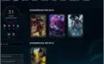 Conta LOL UNRANKED DIAMOND S8