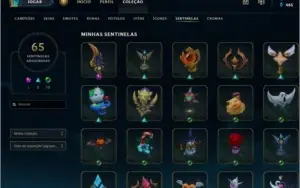Conta Platina com poucos jogos e skins