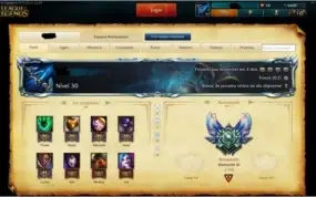 Conta Diamante 3 S4/S5/S6 - League of Legends