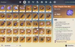 Genshin Impact AR59 com 31T5 Xiao+Bis HuTao C1+Bis
