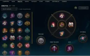 Conta de lol Nvl 206