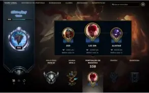 Conta de lol Nvl 206