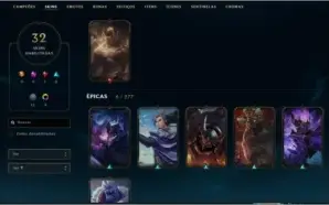 Conta de lol Nvl 206