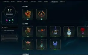 Conta de lol Nvl 206
