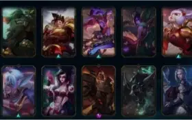 Conta League of Legends 227 Skins