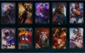 Conta League of Legends 227 Skins