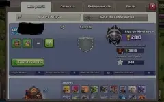 Clash of clans cv10 (recém upado - cv 9 full) barato
