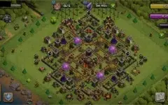 Clash of clans cv10 (recém upado - cv 9 full) barato