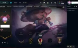 Conta No Lol Lv 423, 213 Skins E Full Champ