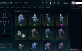 Conta No Lol Lv 423, 213 Skins E Full Champ