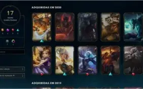 Conta LOL D4 SOLO DUO E D3 FLEX