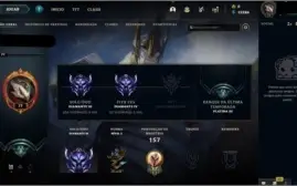 Conta LOL D4 SOLO DUO E D3 FLEX