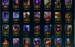 Conta LOL - Prata 1 - 63 Champions - 39 Skins