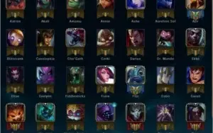Conta LOL - Prata 1 - 63 Champions - 39 Skins
