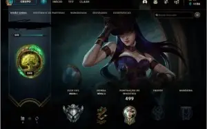 conta league of legends com email original e 150 skins