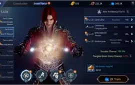 Conta mir4 66k de power, build miner, farm xp e drop de item