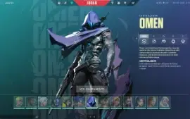 Conta valorant LV alto com muita skin