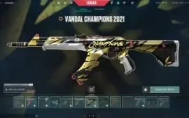 Conta valorant LV alto com muita skin