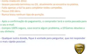 CONTA BORDA DIAMANTE EM PROMOÇÃO!!