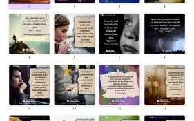 Pack Canva Gospel Frases - 61 Artes Editáveis