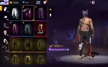 Conta free fire gemada com Angélical vermelha 🍎