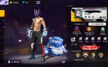 Conta free fire gemada com Angélical vermelha 🍎