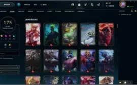 CONTA COM 174 SKINS, MUITAS PRESTÍGIO